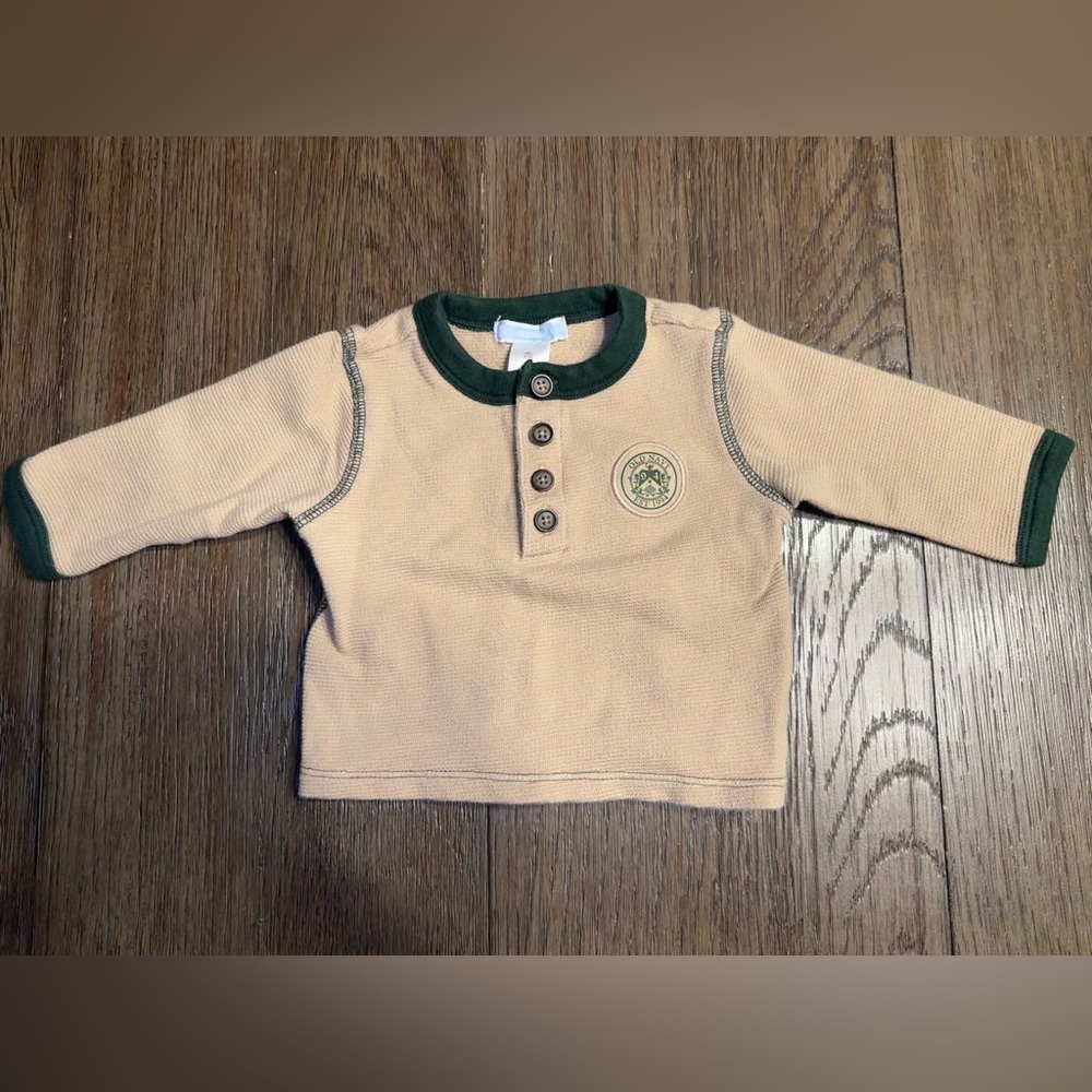 THROWBACK to 2009 Old Navy Boys Long Sleeve Shirt 3-6mo